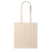 Huejly™ Squarely Elephants Repeat Pattern Tote Bag