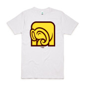 Huejly™ Squarely Elephant Unisex Organic Cotton Tshirt