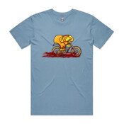 Huejly™ Quickly - Elephant Motorcycle - Mens Staple Tshirt