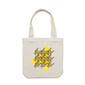Huejly™ Repeatedly - Houndstooth, Elephant Repeat Carrie Bag