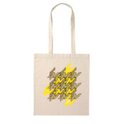 Huejly™ Repeatedly - Houndstooth, Elephant Repeat Tote Bag