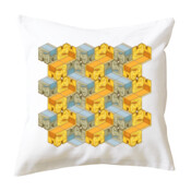 Huejly™ Cubically Elephants - Cushion Cover